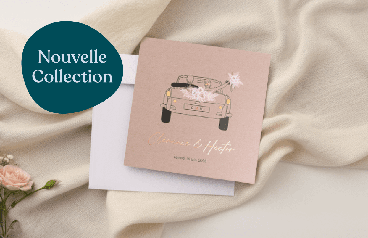 Faire-part mariage