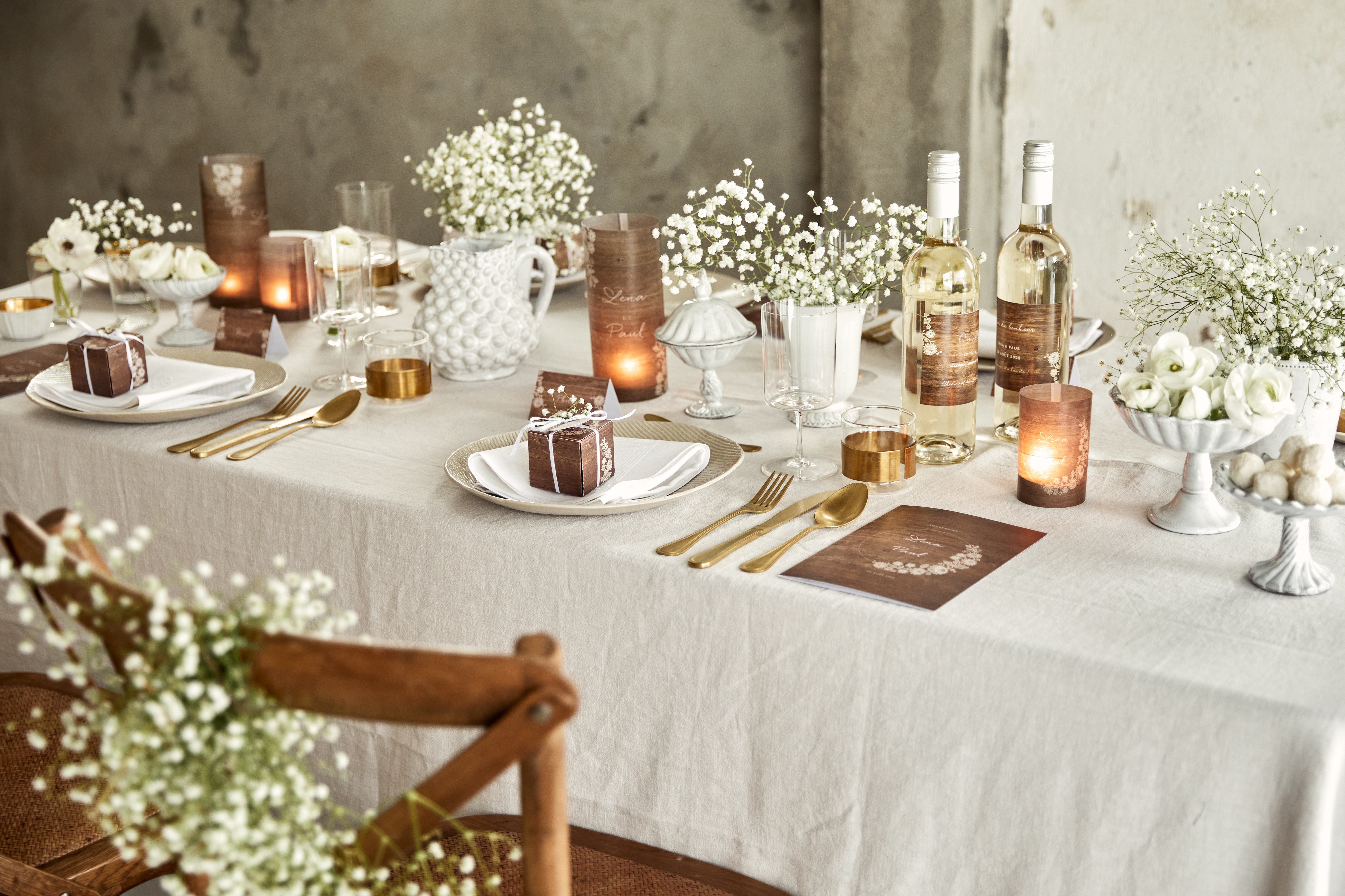 Astuce Mariage petit budget : des bougies pour vos invités