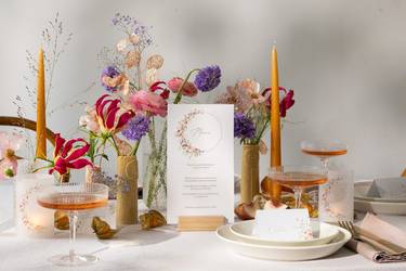 Tendances déco mariage riche en couleurs au beige minimaliste 