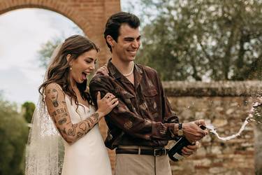 Une séance photo après le mariage