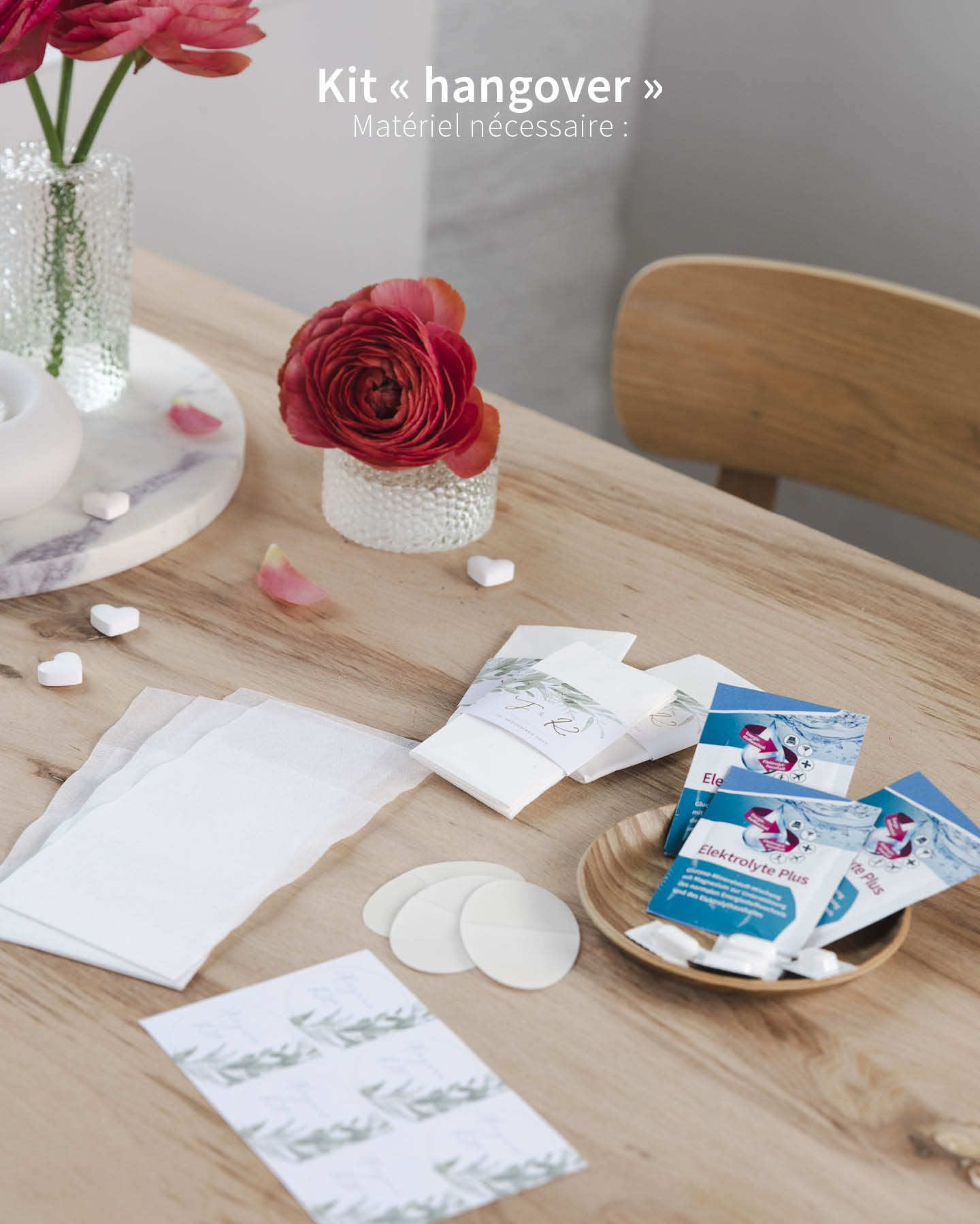 Kit Hangover DIY pour vos invités